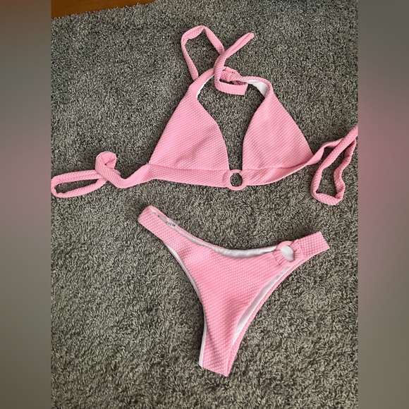 Pink Shein bathing suit, size medium - Picture 2 of 8